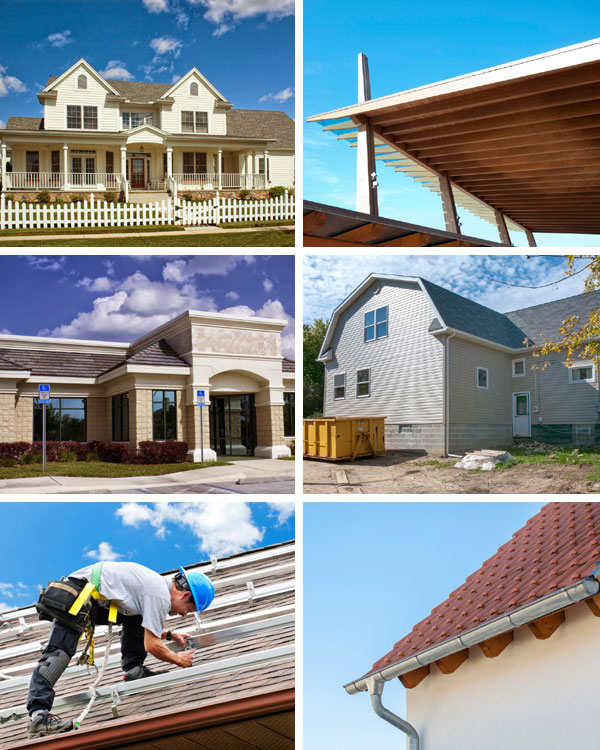 JTR Roofing Collage